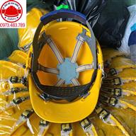 Mũ vàng xanh Bảo hộ công nhân giá rẻ MBHvt1