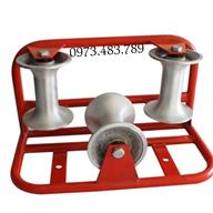 Bảo Bình Con Lăn kéo Cáp Điện Ngầm Cáp Quang Puly hợp kim C_323Aa