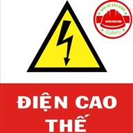 bảohộ vậttư baobinh Biển báo cấm nguy hiểm Điện Giật Cao Thế BBCT21