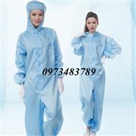 Công ty Bảo Bình Quần áo phòng sạch chống tĩnh điện liền quần QAPS-01