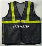 Áo lưới phản quang tím than AL 03