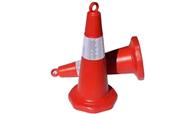 Bảo hộ vật tư bao binh Cọc tiêu chóp nón giao thông nhựa cứng 75cm- Baohovattubaobinh.com CTNQ121