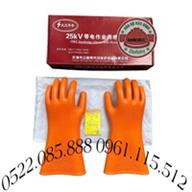 baohovattubaobinh Găng tay cao su cách điện,chống điện 12kv GT3