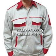baohovattubaobinh Bộ  Quần Áo ghi sáng phối màu đỏ BB15 BB15