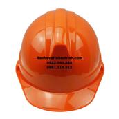 baohovattubaobinh Mũ công trình công nhân màu cam MBB 10