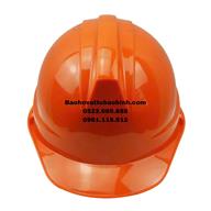 baohovattubaobinh Mũ công trình công nhân màu cam MBB 10
