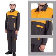 baohovattubaobinh Quần Áo bảo hộ màu ghi xám pha vàng BB-20 BB-20