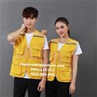 baohovattubaobinh Áo Ghi Lê Phản Quang Kỹ Sư Màu Vàng AGL 03