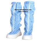 baohovattubaobinh Giày Phòng Sạch Chống Tĩnh Điện Màu Xanh