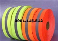 VẬT TƯ BẢO BÌNH Dây Vải Phản Quang Màu Xanh  Bản 5cm BB001